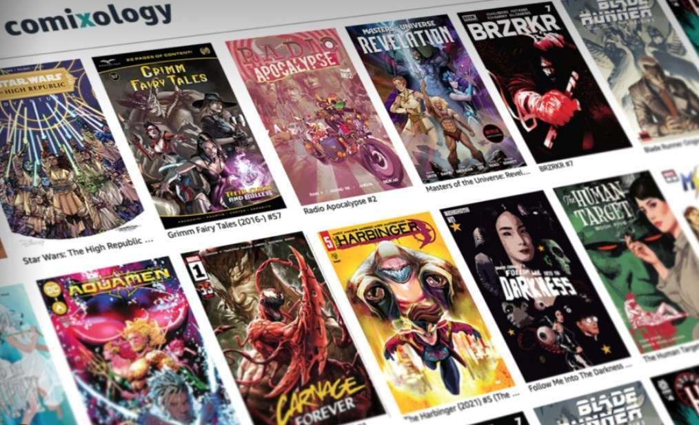 Cómic digital. Amazon's Comixology