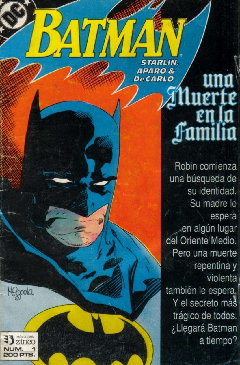 Batman una muerte en la familia