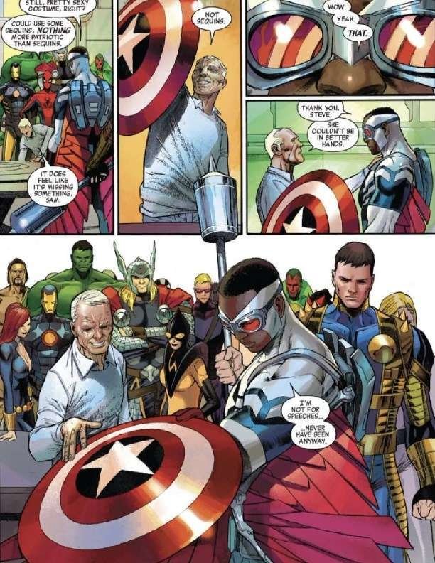 Capitan America comic