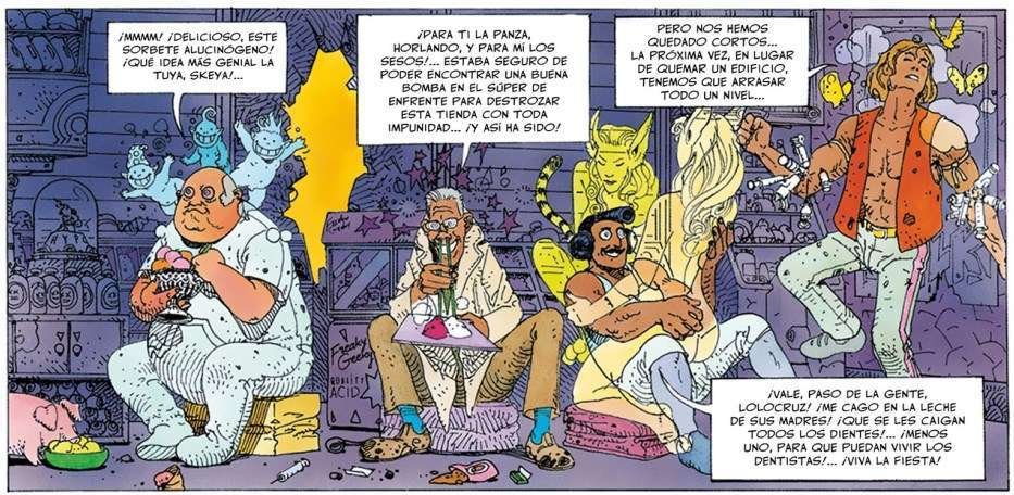 Personajes en El-Incal