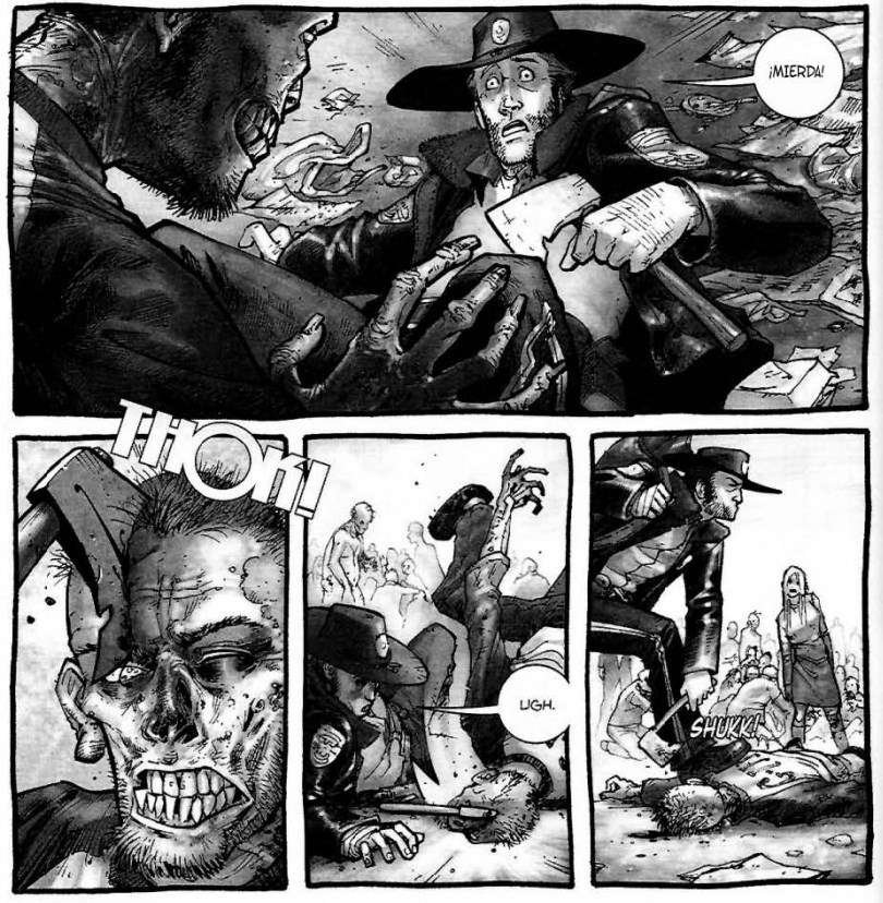 Los 10 Cómics Más Violentos.The Walking Dead