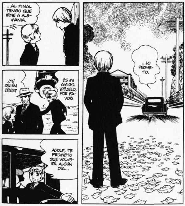 Manga Adolf. Despedida