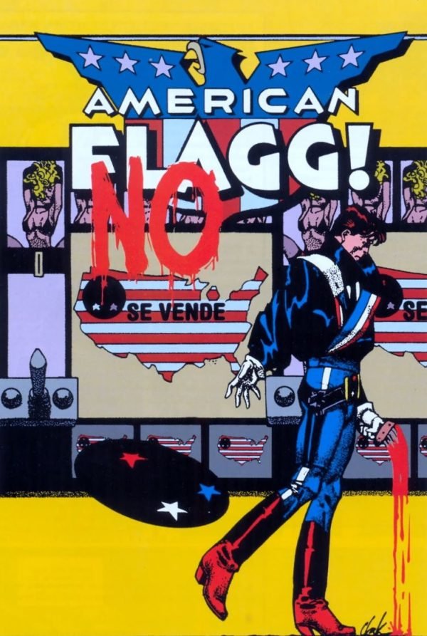 American Flagg Cap. No se vende