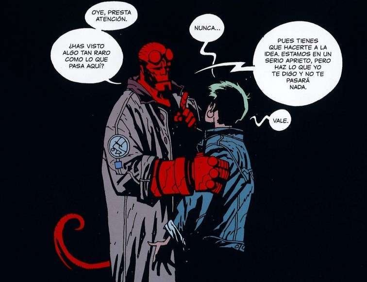Amistad Hellboy