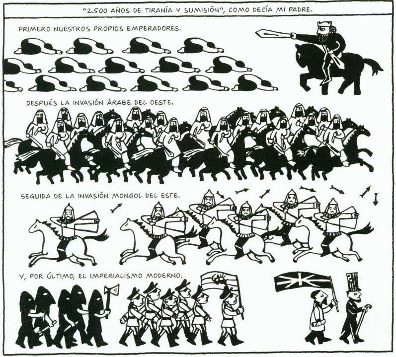 Años de tiranía Persépolis