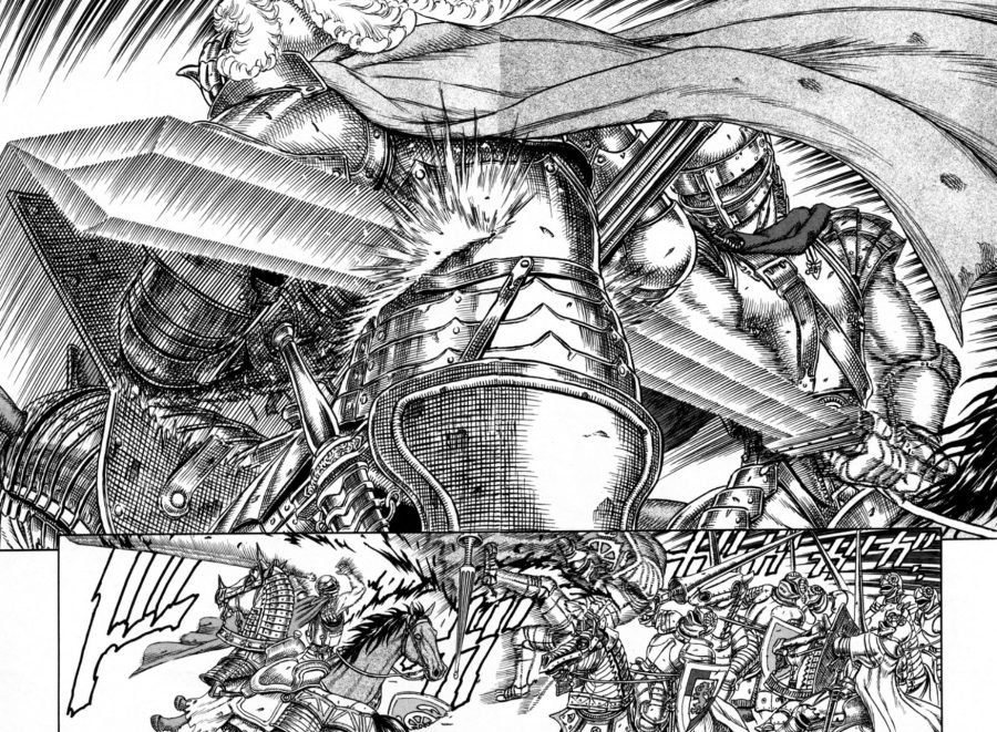 Arte en movimiento en Berserk