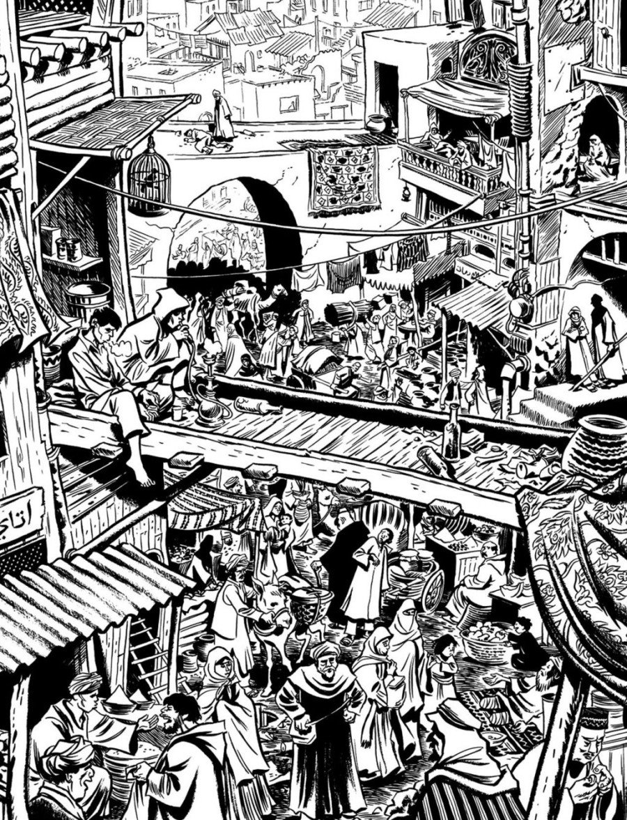 Bello y detallado estilo artístico