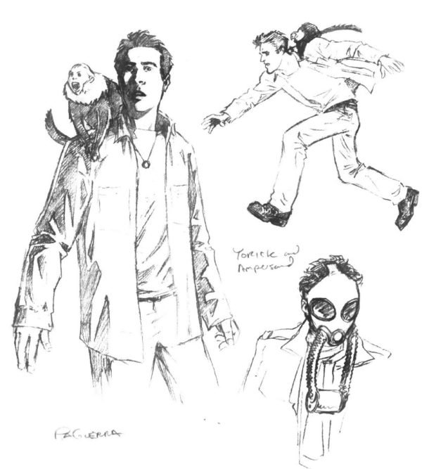 Bocetos en blanco y negro