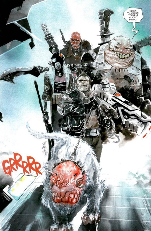 Descender personajes