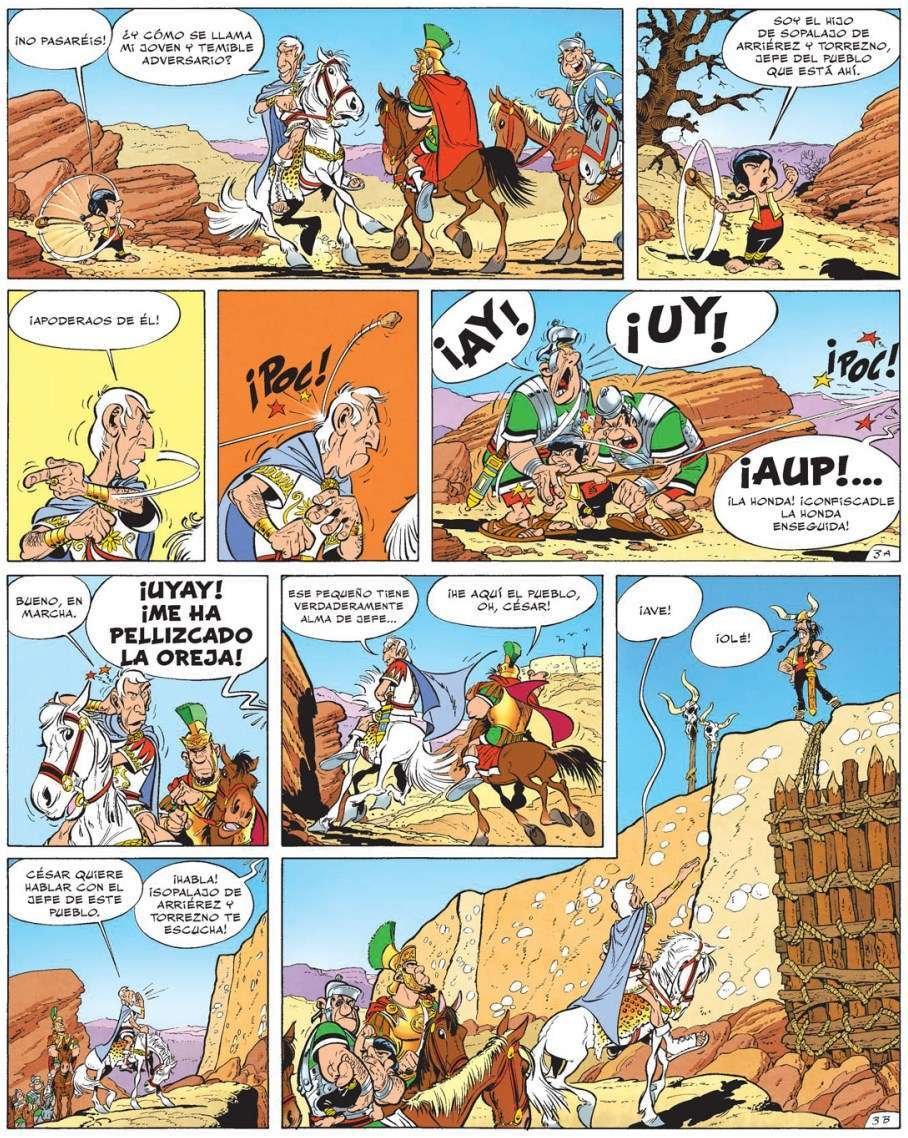 El César en Astérix en Hispania