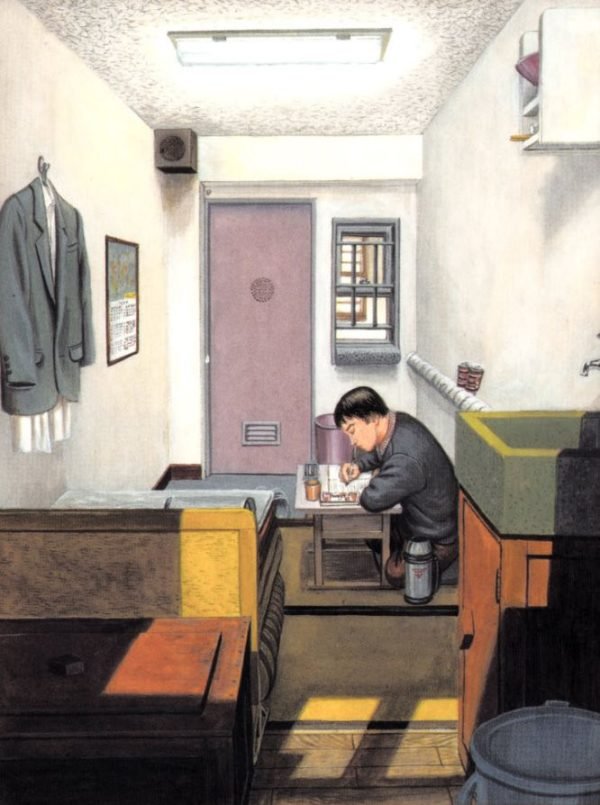 El autor dentro de una prisión