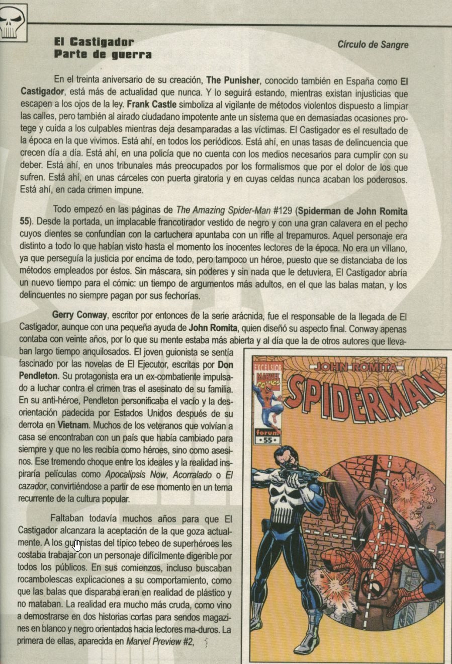 El castigador Parte de Guerra El castigador Parte de Guerra