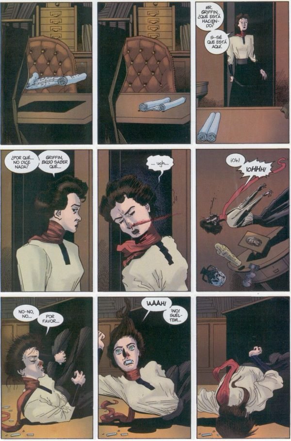 El hombre invisible sacude a Mina