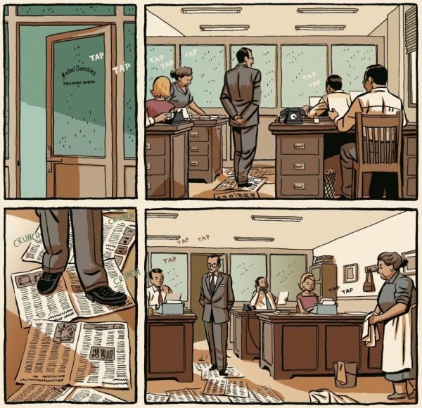 El invierno del dibujante viñeta