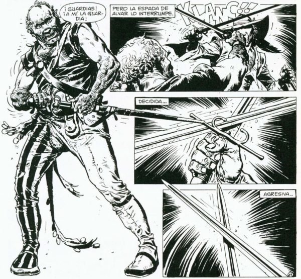 Empuñando la espada Empuñando la espada