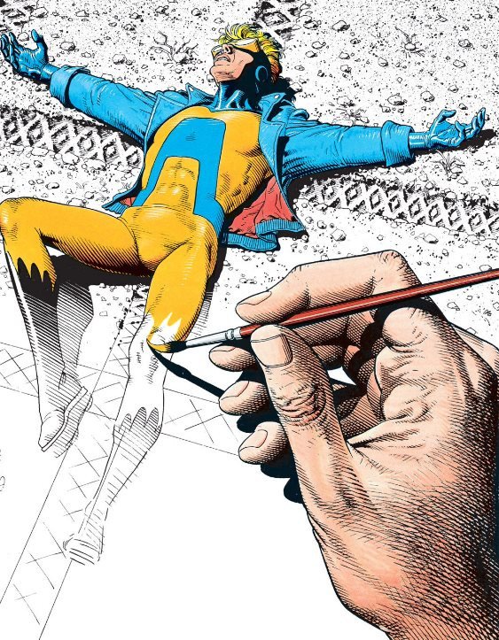 Entintado de Doug Hazlewood