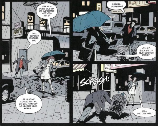 Escena lluviosa Escena lluviosa