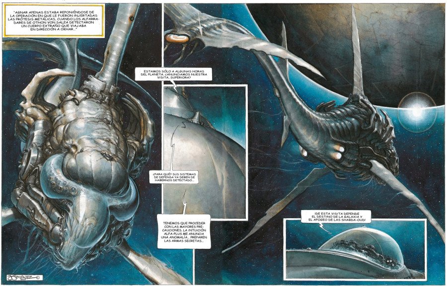 Estilo artístico de La Casta de los Metabarones