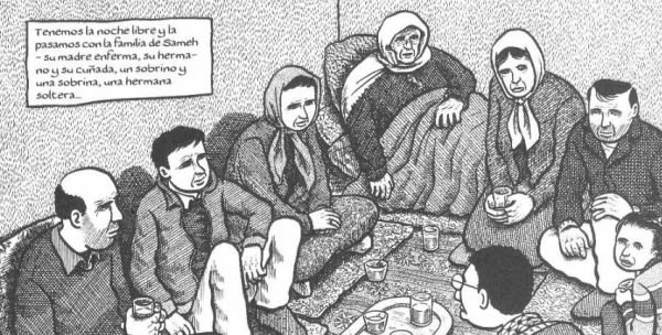 Palestina en la Franja de Gaza. Familia de Sameh