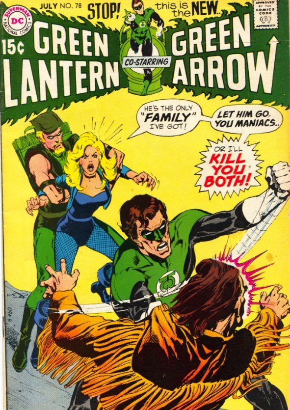70 años de Cómics. Green Lantern / Green Arrow