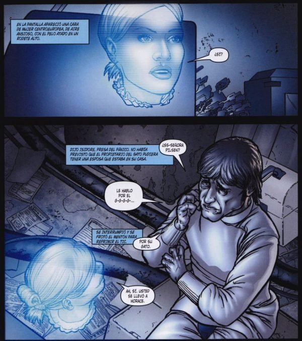 Hablando con un holograma