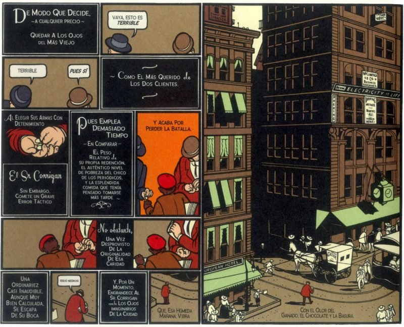 Jimmy Corrigan y el uso del color