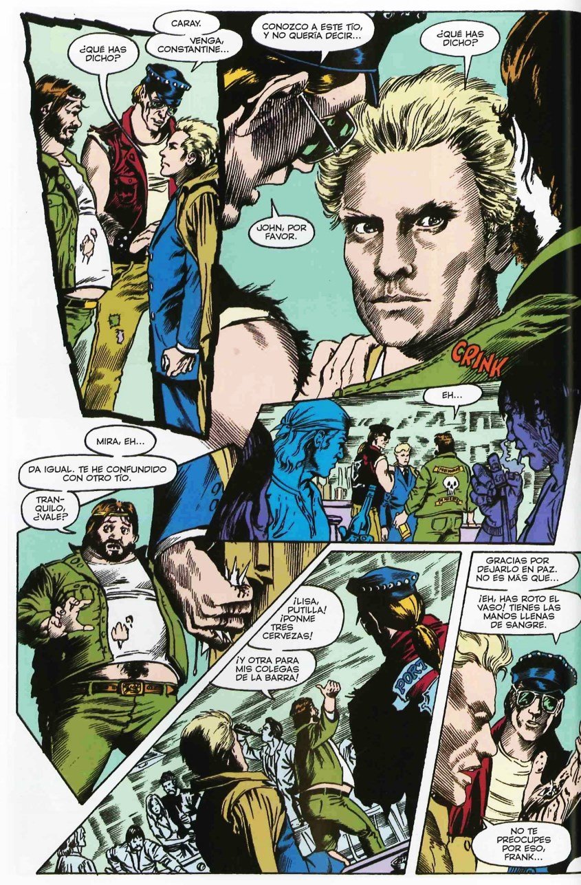 John Constantine en La cosa del pantano