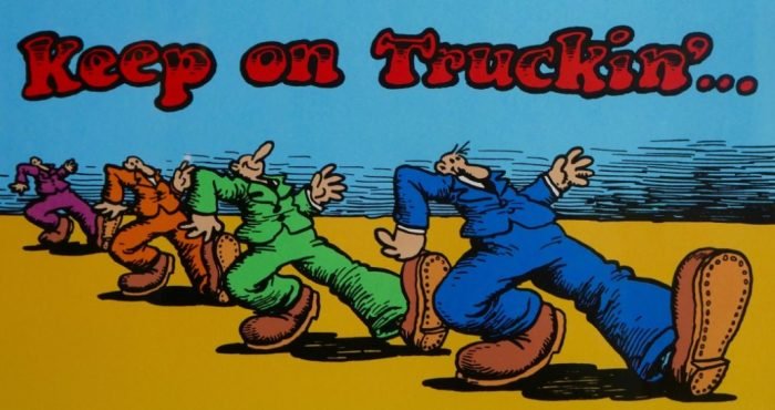 Keep On Truckin de Robert Crumb