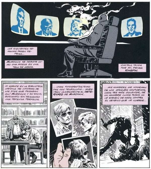 Kingpin en Daredevil Born Again