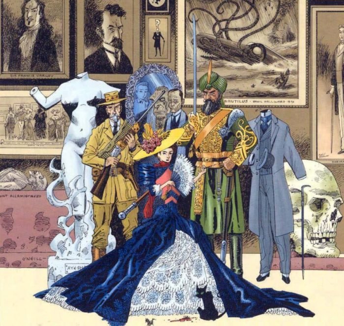 La Liga de los Hombres Extraordinarios Portada