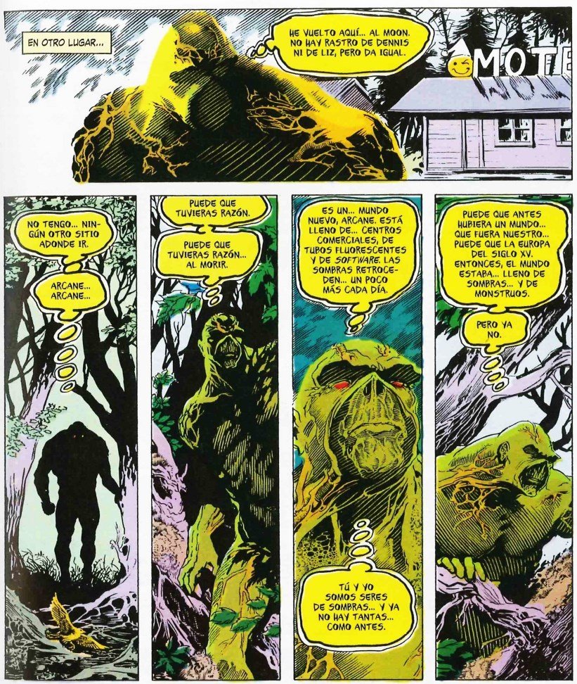 La cosa del pantano. Viñeta del Libro 1 Edición Integral