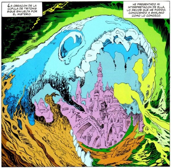 La cúpula de Tritonis