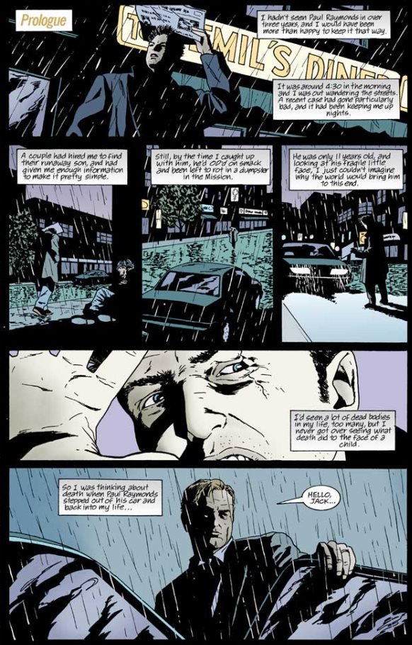 La escena del crimen viñeta