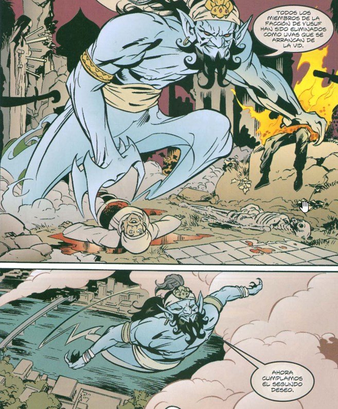 Las mil y una noches, viñeta