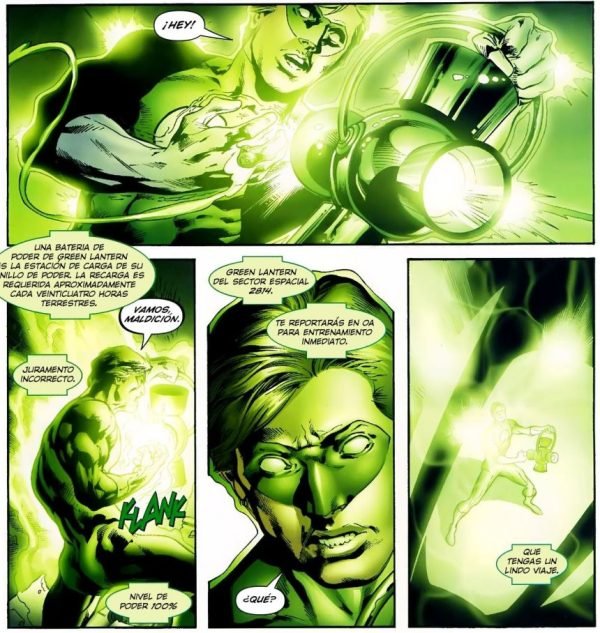 Linterna Verde en Orígene Secreto Linterna Verde en Orígene Secreto