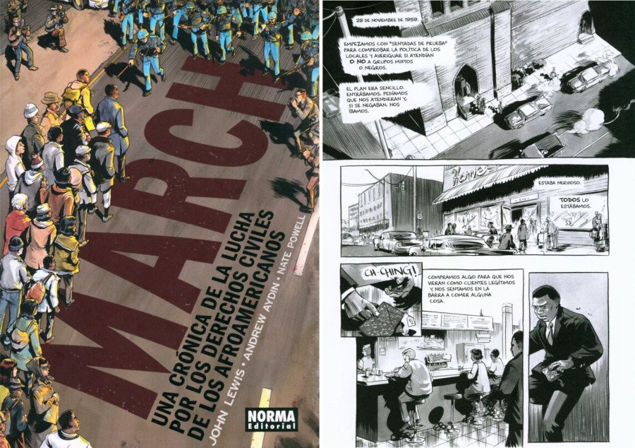 March Portada y viñeta March Portada y viñeta