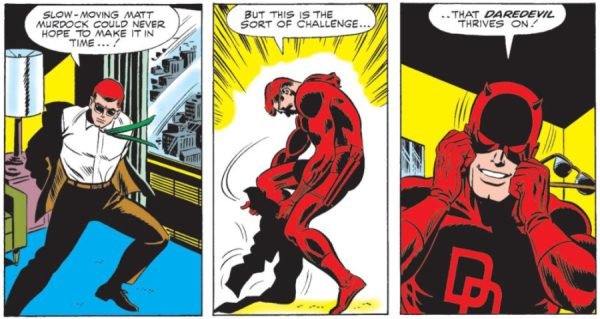 Matt Murdock se transforma en el personaje Matt Murdock se transforma en el personaje