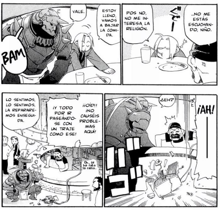 Mejores mangas Fullmetal Alchemist