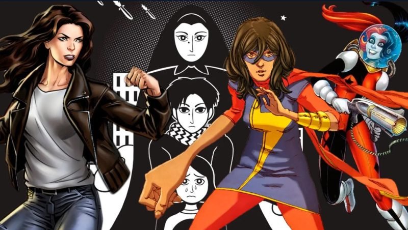 Mujeres en cómics famosos