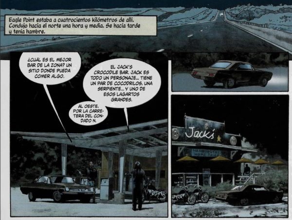 Parada en un bar de carretera