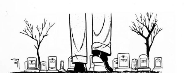 Paseando por el cementerio