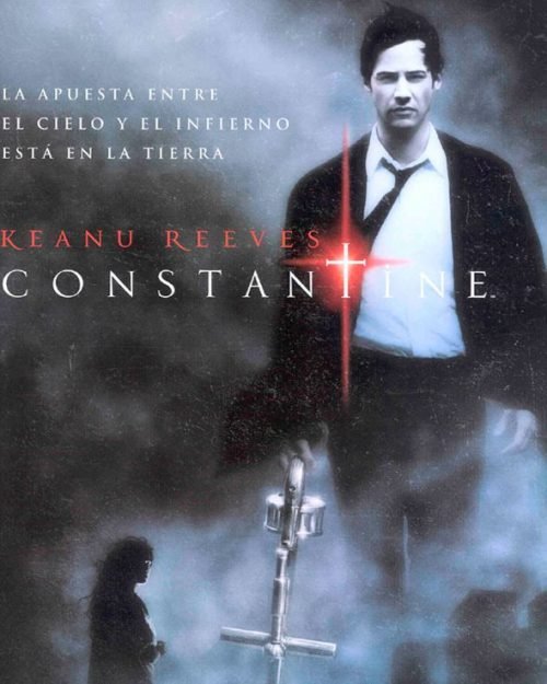 Keanu Reeves como John Constantine en la película