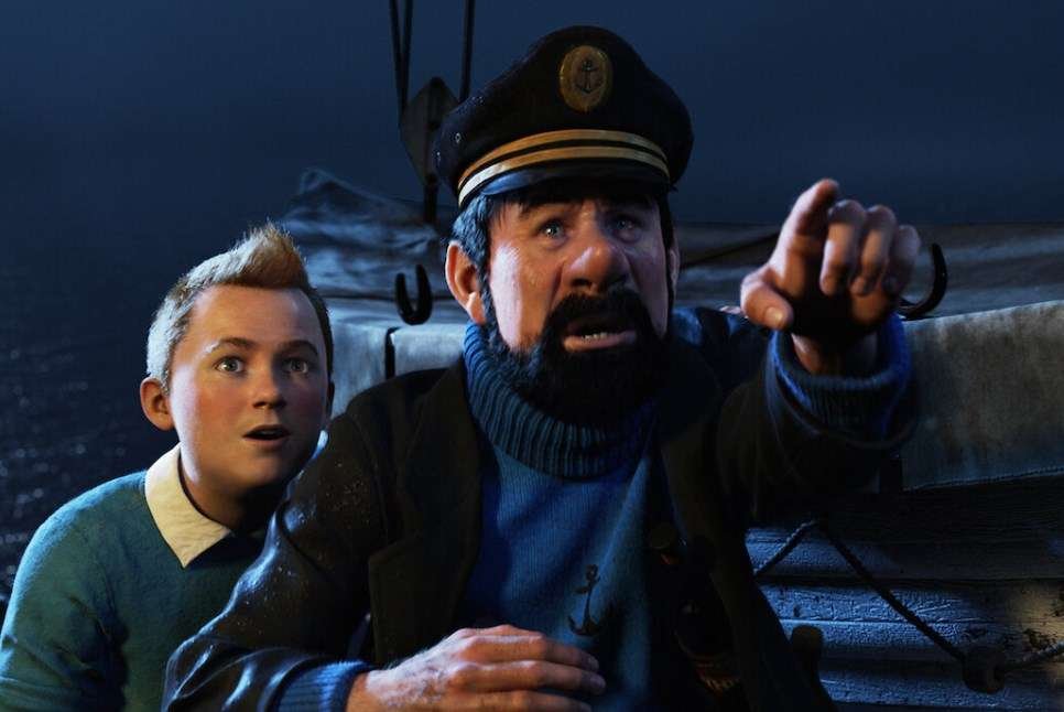 Película "Las Aventuras de Tintín: El Secreto del Unicornio"