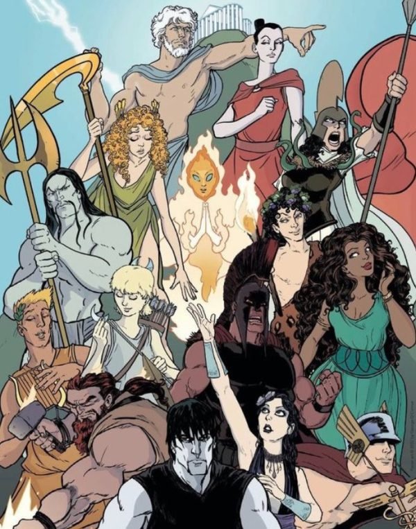 La mitología en los cómics. Personajes de la mitología en los cómics