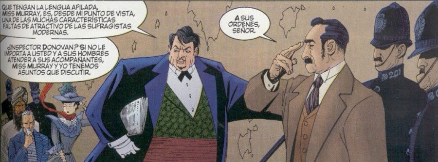 Personajes secundarios en La Liga de Los Hombres Extraordinarios