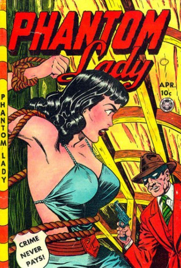 Mujeres en cómics. Phantom Lady 1941