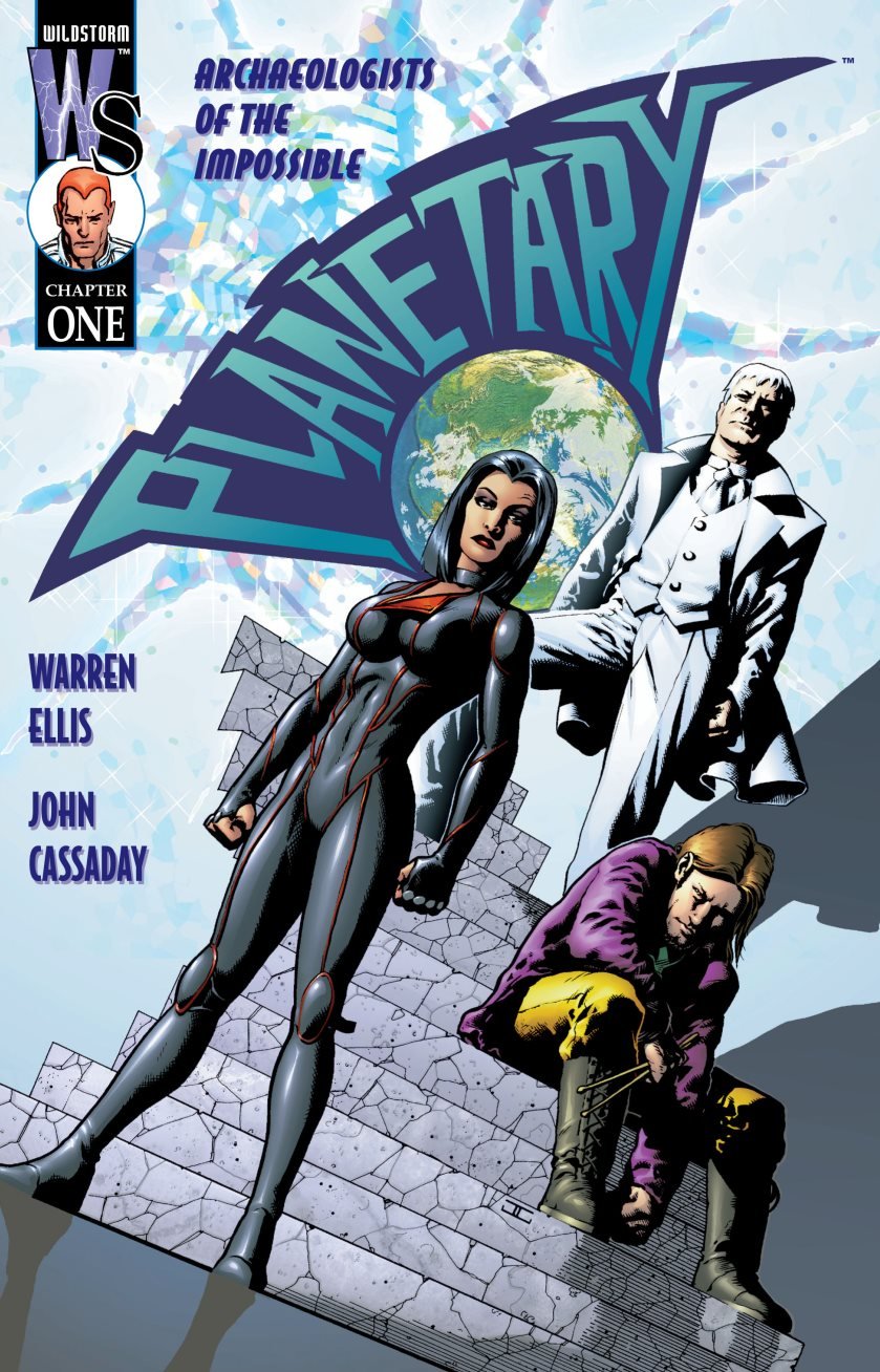Planetary de Warren Ellis, portada Planetary de Warren Ellis, portada