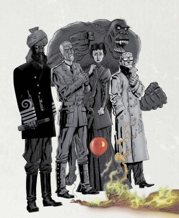 La Liga de los Hombres Extraordinarios. Portada del Integral #2