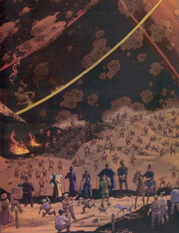 La Liga de los Hombres Extraordinarios. Primeras páginas de gente de otras tierras