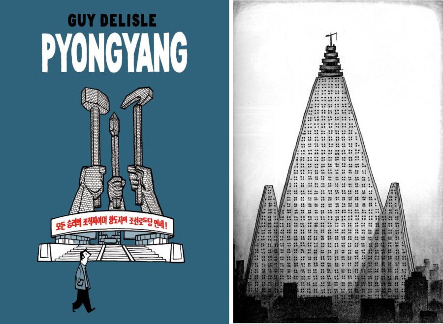 Pyongyang Portada y viñeta Pyongyang Portada y viñeta
